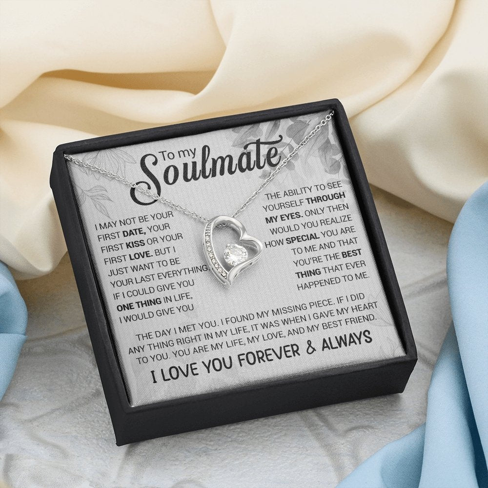 To My Soulmate | The Day I Met You ( Forever Love Necklace) | Jewelry | TageUnlimited