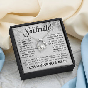To My Soulmate | The Day I Met You ( Forever Love Necklace) | Jewelry | TageUnlimited