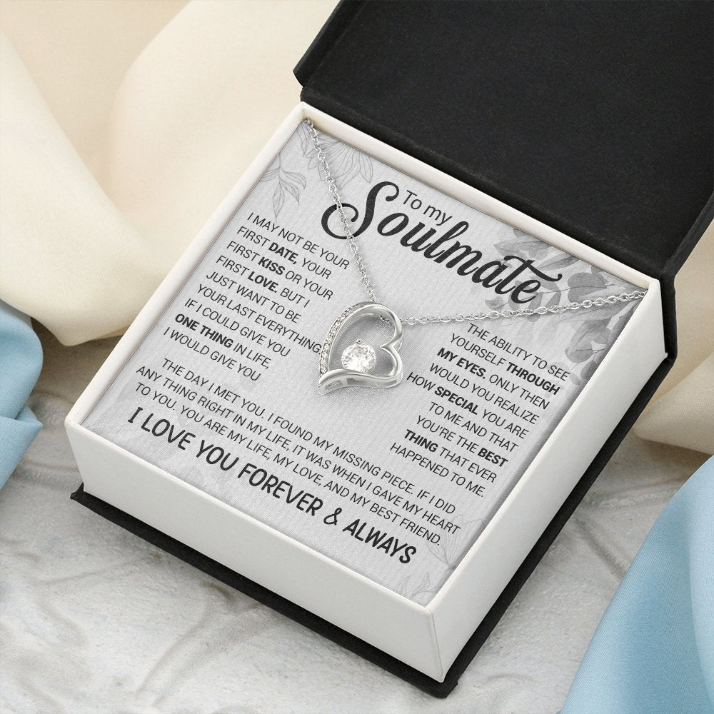 To My Soulmate | The Day I Met You ( Forever Love Necklace) | Jewelry | TageUnlimited