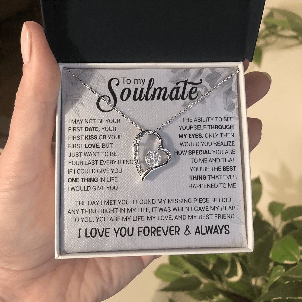 To My Soulmate | The Day I Met You ( Forever Love Necklace) | Jewelry | TageUnlimited