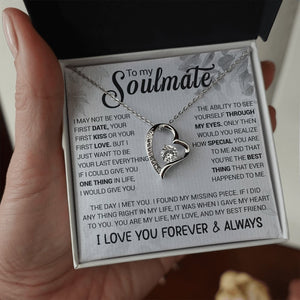 To My Soulmate | The Day I Met You ( Forever Love Necklace) | Jewelry | TageUnlimited