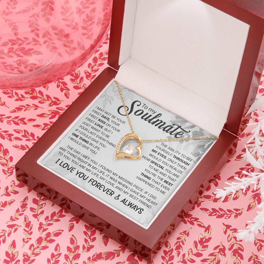 To My Soulmate | The Day I Met You ( Forever Love Necklace) | Jewelry | TageUnlimited