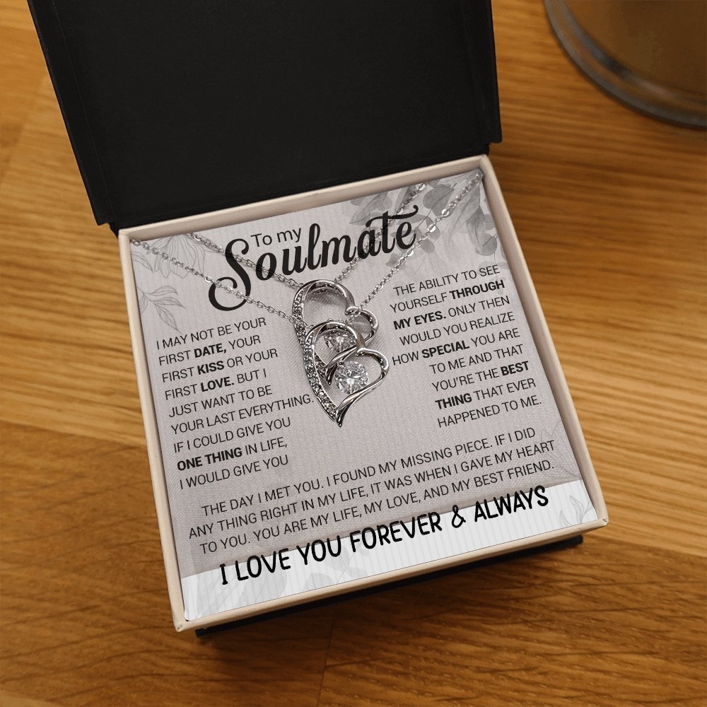 To My Soulmate | The Day I Met You ( Forever Love Necklace) | Jewelry | TageUnlimited