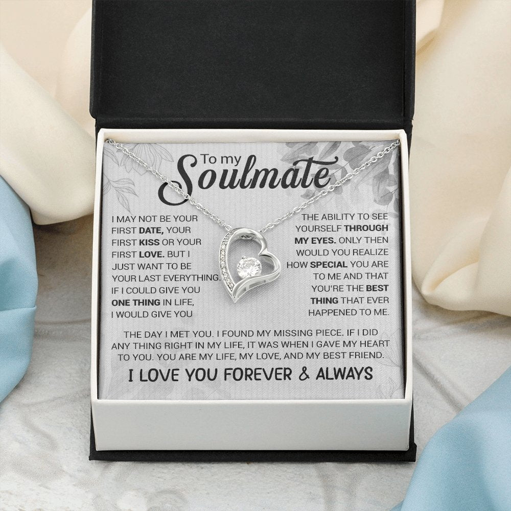 To My Soulmate | The Day I Met You ( Forever Love Necklace) | Jewelry | TageUnlimited