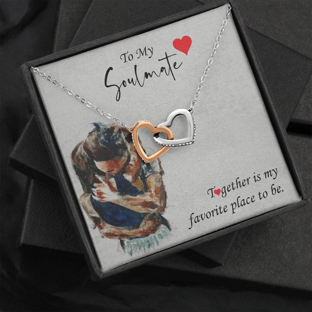 To My Soulmate | Together Is My Favorite ❤️💖 | Jewelry | C30028T, C30028TG, lx-C30028, PB23-WOOD, PROD-1827219, PT-784, TNM-1, USER-43062 | TageUnlimited