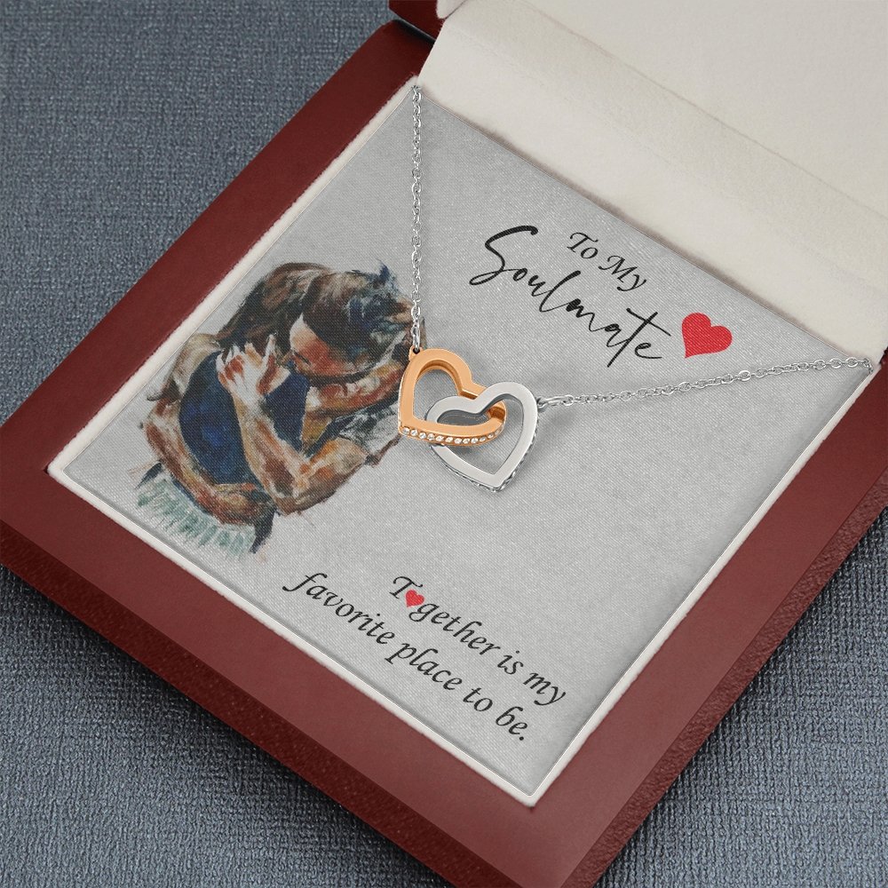 To My Soulmate | Together Is My Favorite ❤️💖 | Jewelry | C30028T, C30028TG, lx-C30028, PB23-WOOD, PROD-1827219, PT-784, TNM-1, USER-43062 | TageUnlimited
