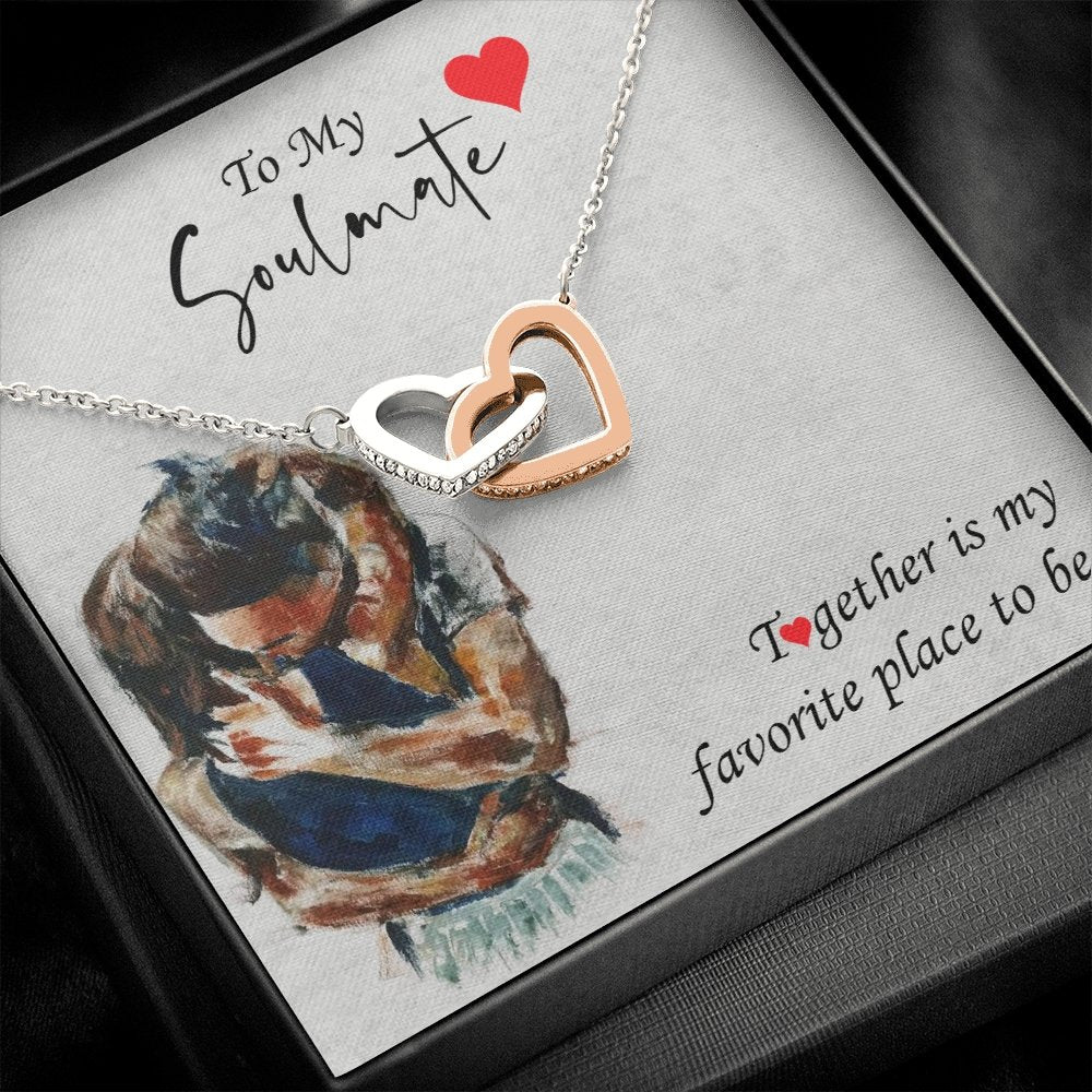 To My Soulmate | Together Is My Favorite ❤️💖 | Jewelry | C30028T, C30028TG, lx-C30028, PB23-WOOD, PROD-1827219, PT-784, TNM-1, USER-43062 | TageUnlimited