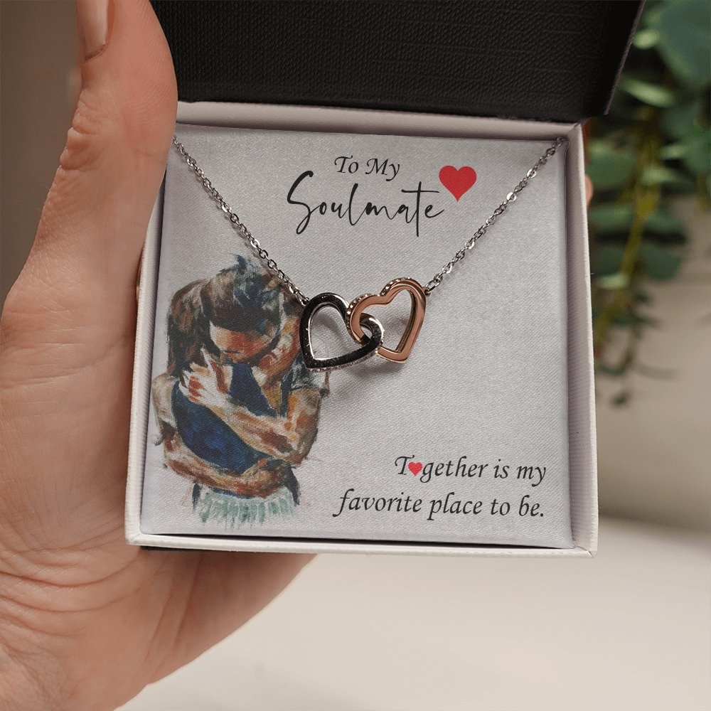 To My Soulmate | Together Is My Favorite ❤️💖 | Jewelry | C30028T, C30028TG, lx-C30028, PB23-WOOD, PROD-1827219, PT-784, TNM-1, USER-43062 | TageUnlimited