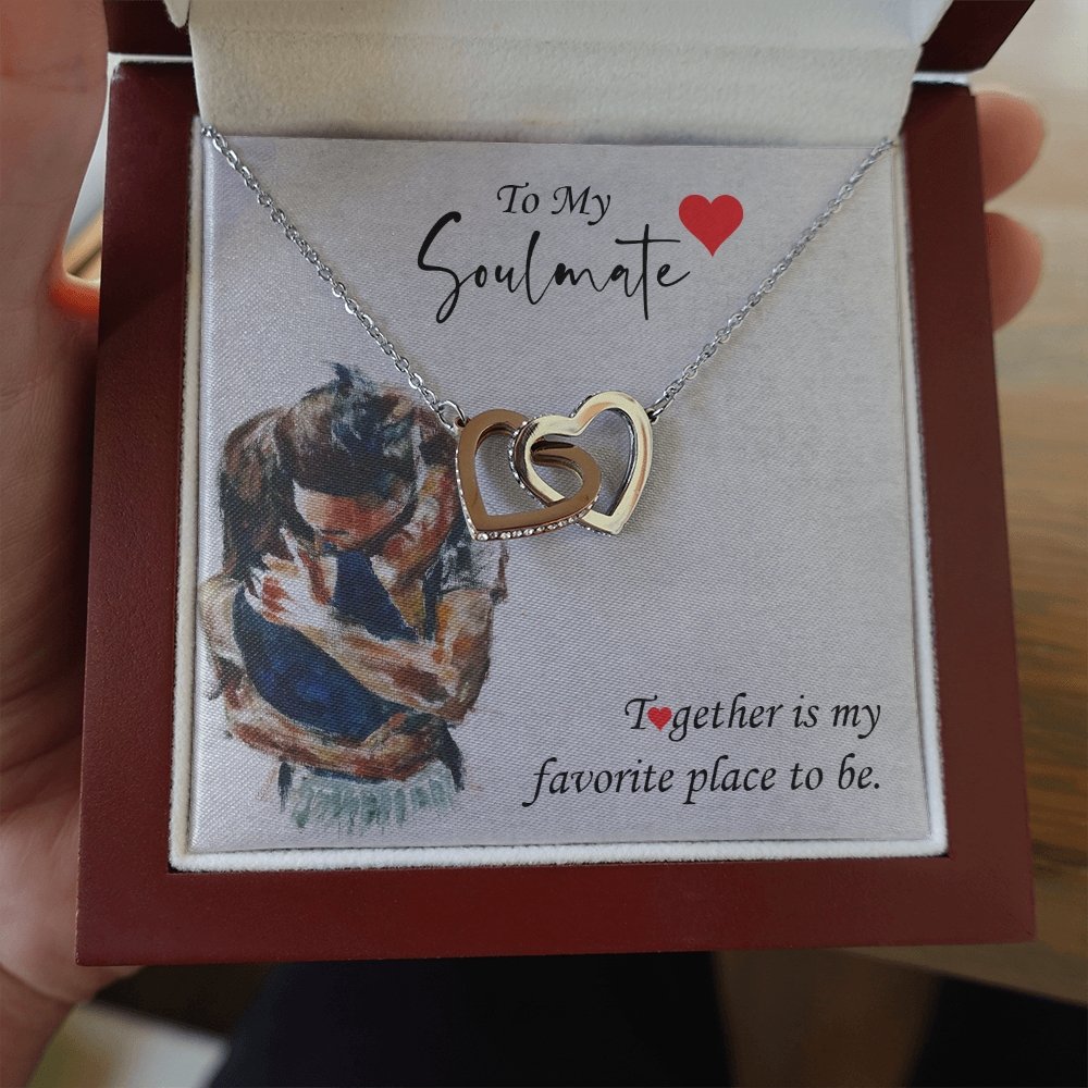 To My Soulmate | Together Is My Favorite ❤️💖 | Jewelry | C30028T, C30028TG, lx-C30028, PB23-WOOD, PROD-1827219, PT-784, TNM-1, USER-43062 | TageUnlimited