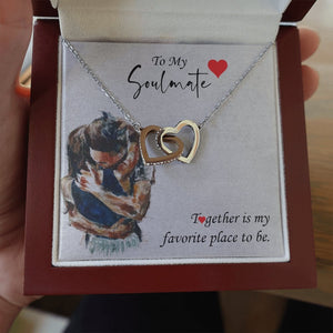 To My Soulmate | Together Is My Favorite ❤️💖 | Jewelry | C30028T, C30028TG, lx-C30028, PB23-WOOD, PROD-1827219, PT-784, TNM-1, USER-43062 | TageUnlimited
