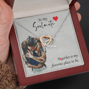 To My Soulmate | Together Is My Favorite ❤️💖 | Jewelry | C30028T, C30028TG, lx-C30028, PB23-WOOD, PROD-1827219, PT-784, TNM-1, USER-43062 | TageUnlimited