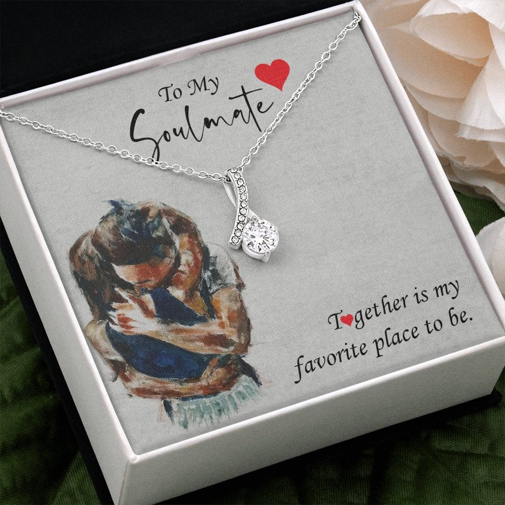 To My Soulmate | Together Is My Favorite (ALLURING BEAUTY necklace)💖❤️ | Jewelry | C30084TG, C30084TR, lx-C30084, PB23-WOOD, PROD-1856095, PT-930, TNM-1, USER-43062 | TageUnlimited