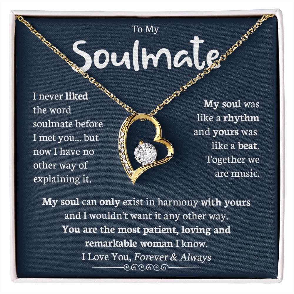 To My Soulmate | Together We Are Music | Jewelry | C30025TG, C30025TR, lx-C30025, PB23-WOOD, PROD-2164484, PT-781, TNM-1, USER-43062 | TageUnlimited