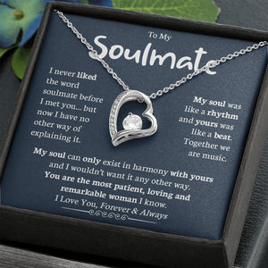 To My Soulmate | Together We Are Music | Jewelry | C30025TG, C30025TR, lx-C30025, PB23-WOOD, PROD-2164484, PT-781, TNM-1, USER-43062 | TageUnlimited