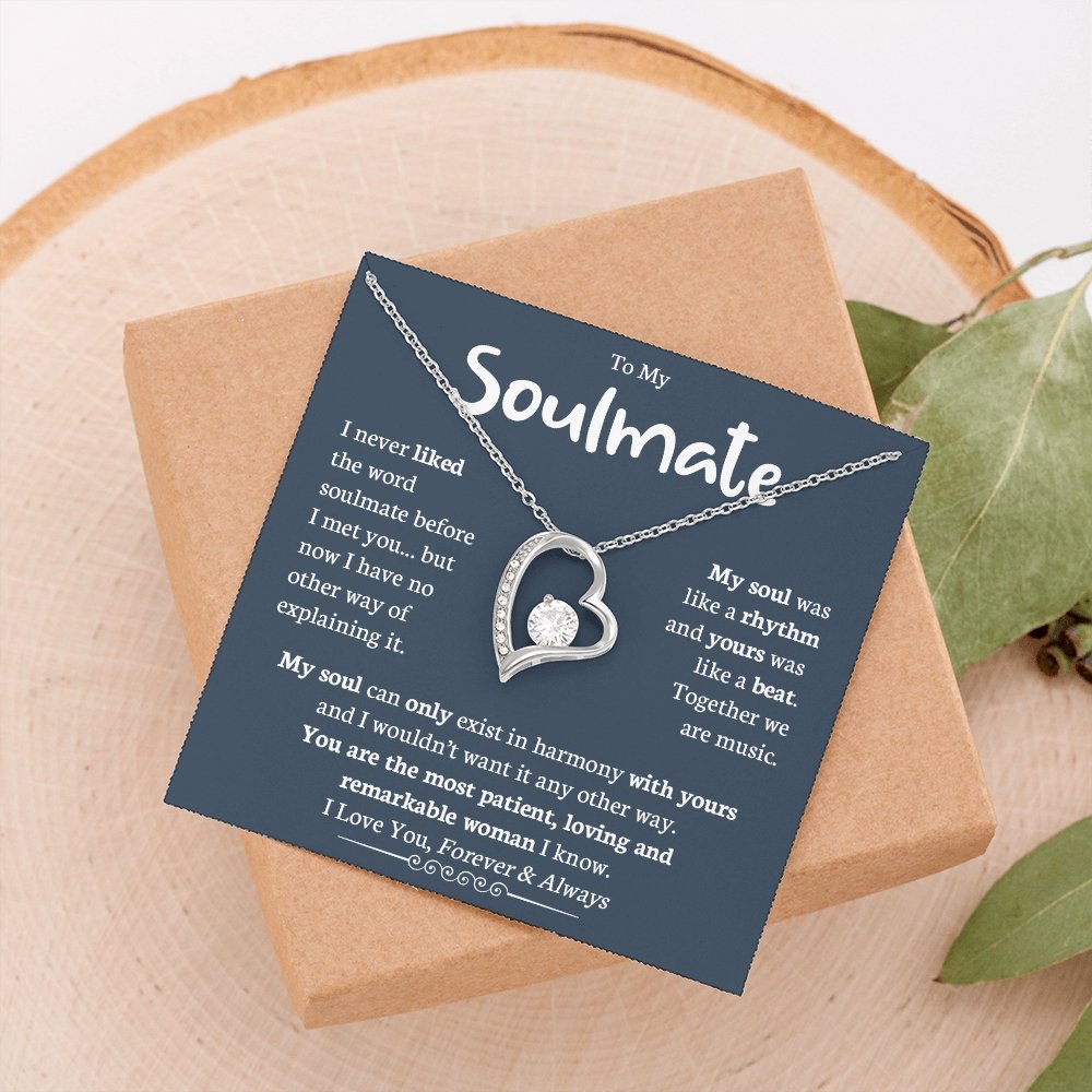 To My Soulmate | Together We Are Music | Jewelry | C30025TG, C30025TR, lx-C30025, PB23-WOOD, PROD-2164484, PT-781, TNM-1, USER-43062 | TageUnlimited