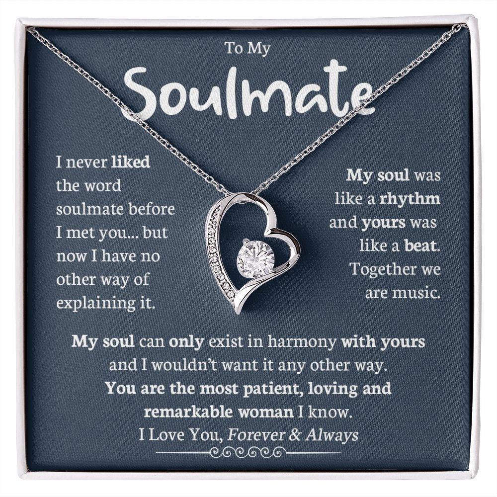 To My Soulmate | Together We Are Music | Jewelry | C30025TG, C30025TR, lx-C30025, PB23-WOOD, PROD-2164484, PT-781, TNM-1, USER-43062 | TageUnlimited
