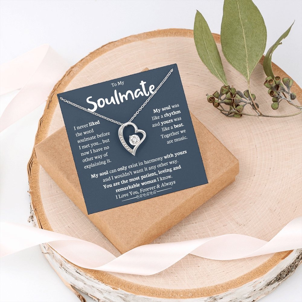 To My Soulmate | Together We Are Music | Jewelry | C30025TG, C30025TR, lx-C30025, PB23-WOOD, PROD-2164484, PT-781, TNM-1, USER-43062 | TageUnlimited