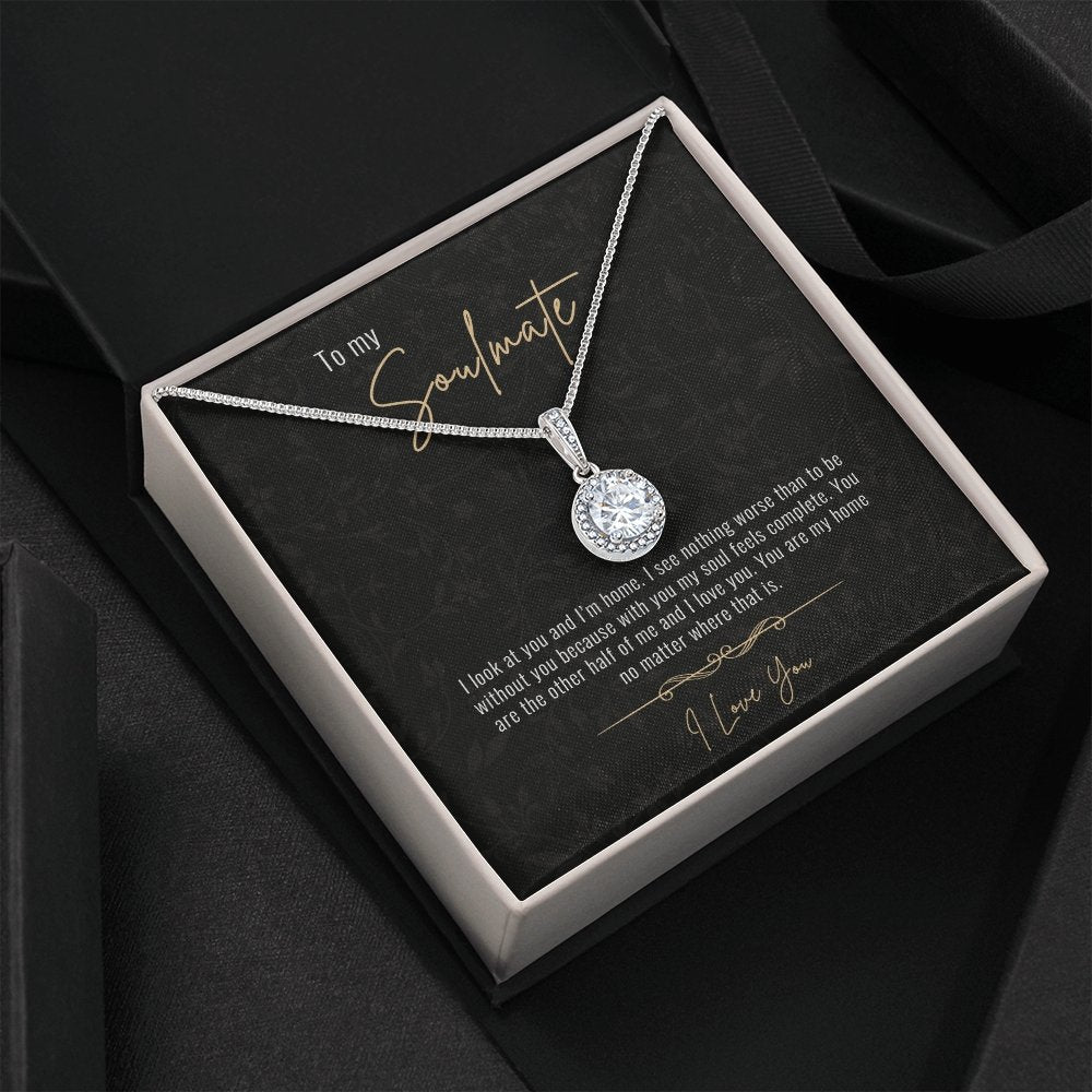 To My Soulmate | You Are My Home | Jewelry | C30187TR, lx-C30187, PB23-WOOD, PROD-1957328, PT-2646, TNM-1, USER-43062 | TageUnlimited