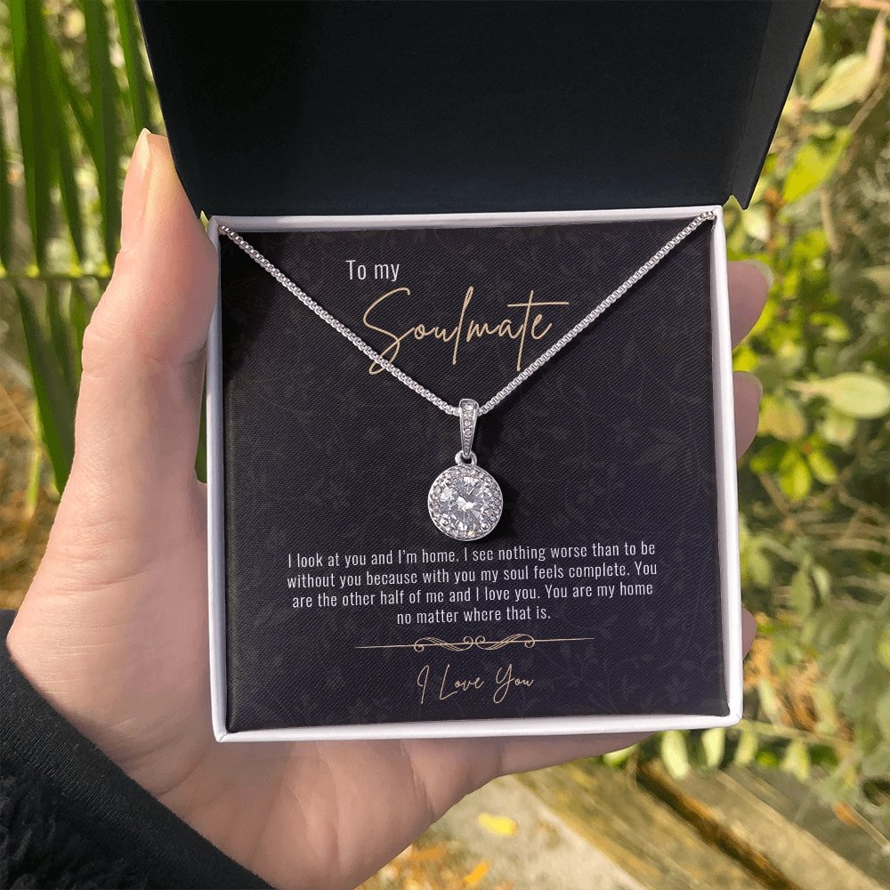 To My Soulmate | You Are My Home | Jewelry | C30187TR, lx-C30187, PB23-WOOD, PROD-1957328, PT-2646, TNM-1, USER-43062 | TageUnlimited