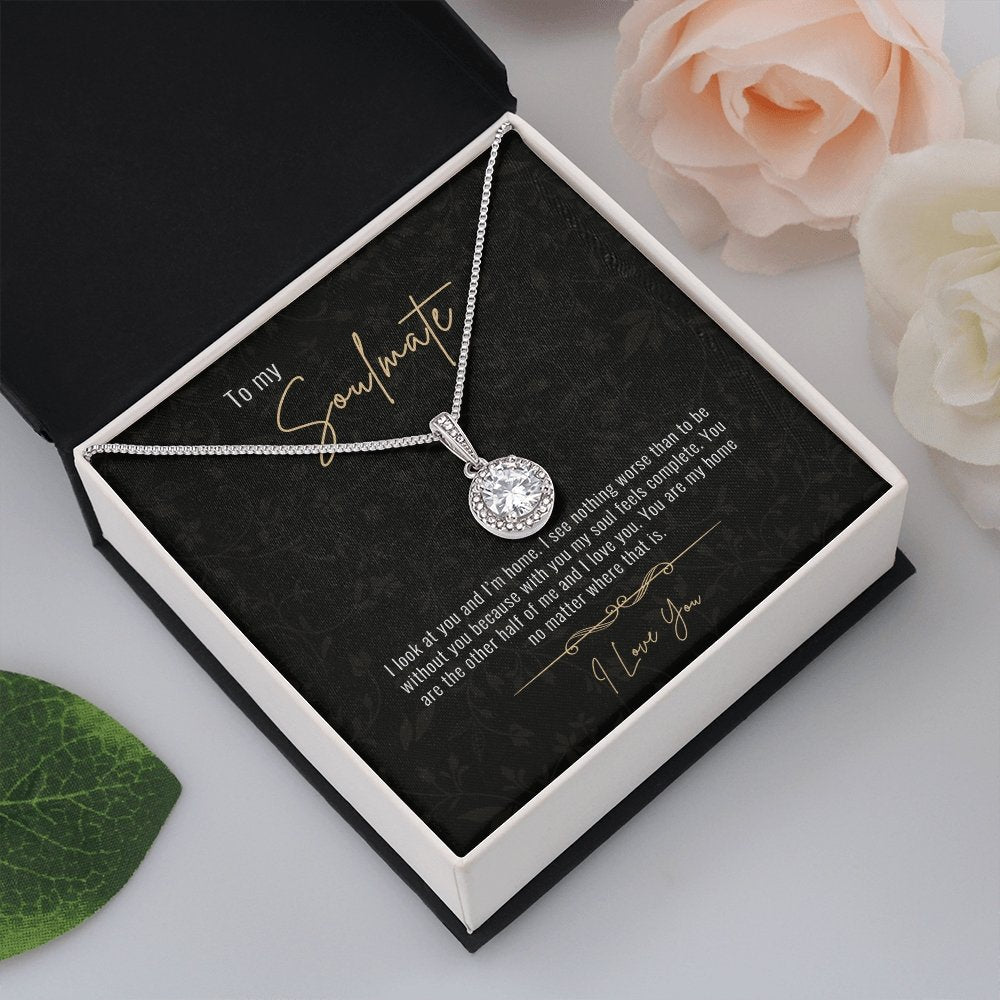 To My Soulmate | You Are My Home | Jewelry | C30187TR, lx-C30187, PB23-WOOD, PROD-1957328, PT-2646, TNM-1, USER-43062 | TageUnlimited
