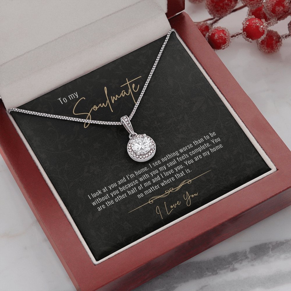 To My Soulmate | You Are My Home | Jewelry | C30187TR, lx-C30187, PB23-WOOD, PROD-1957328, PT-2646, TNM-1, USER-43062 | TageUnlimited