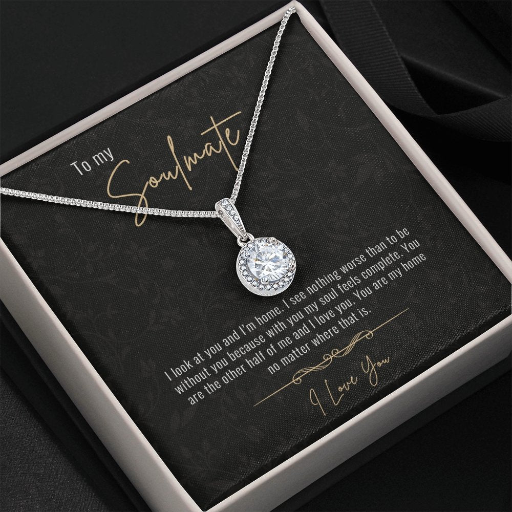 To My Soulmate | You Are My Home | Jewelry | C30187TR, lx-C30187, PB23-WOOD, PROD-1957328, PT-2646, TNM-1, USER-43062 | TageUnlimited