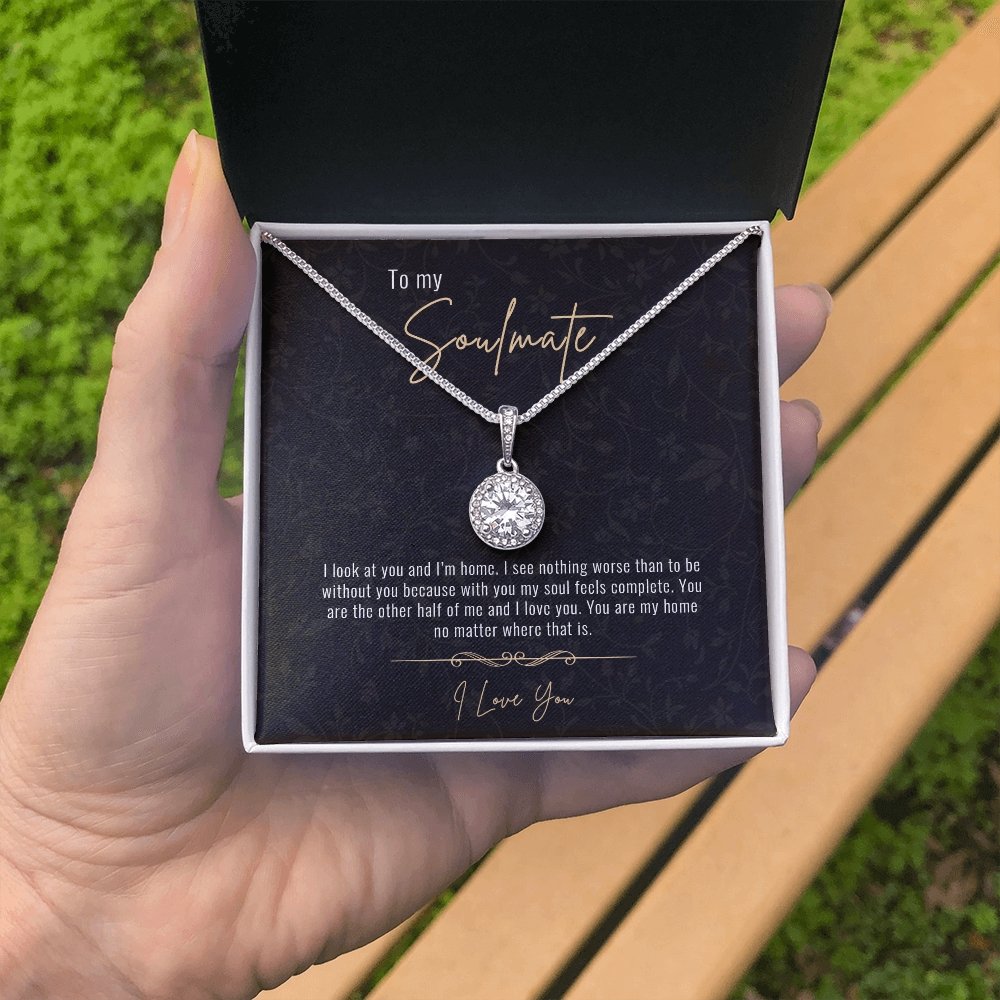To My Soulmate | You Are My Home | Jewelry | C30187TR, lx-C30187, PB23-WOOD, PROD-1957328, PT-2646, TNM-1, USER-43062 | TageUnlimited