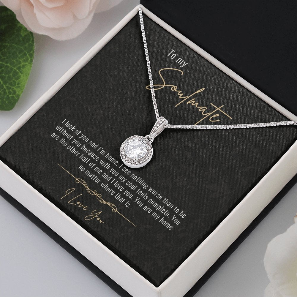 To My Soulmate | You Are My Home | Jewelry | C30187TR, lx-C30187, PB23-WOOD, PROD-1957328, PT-2646, TNM-1, USER-43062 | TageUnlimited