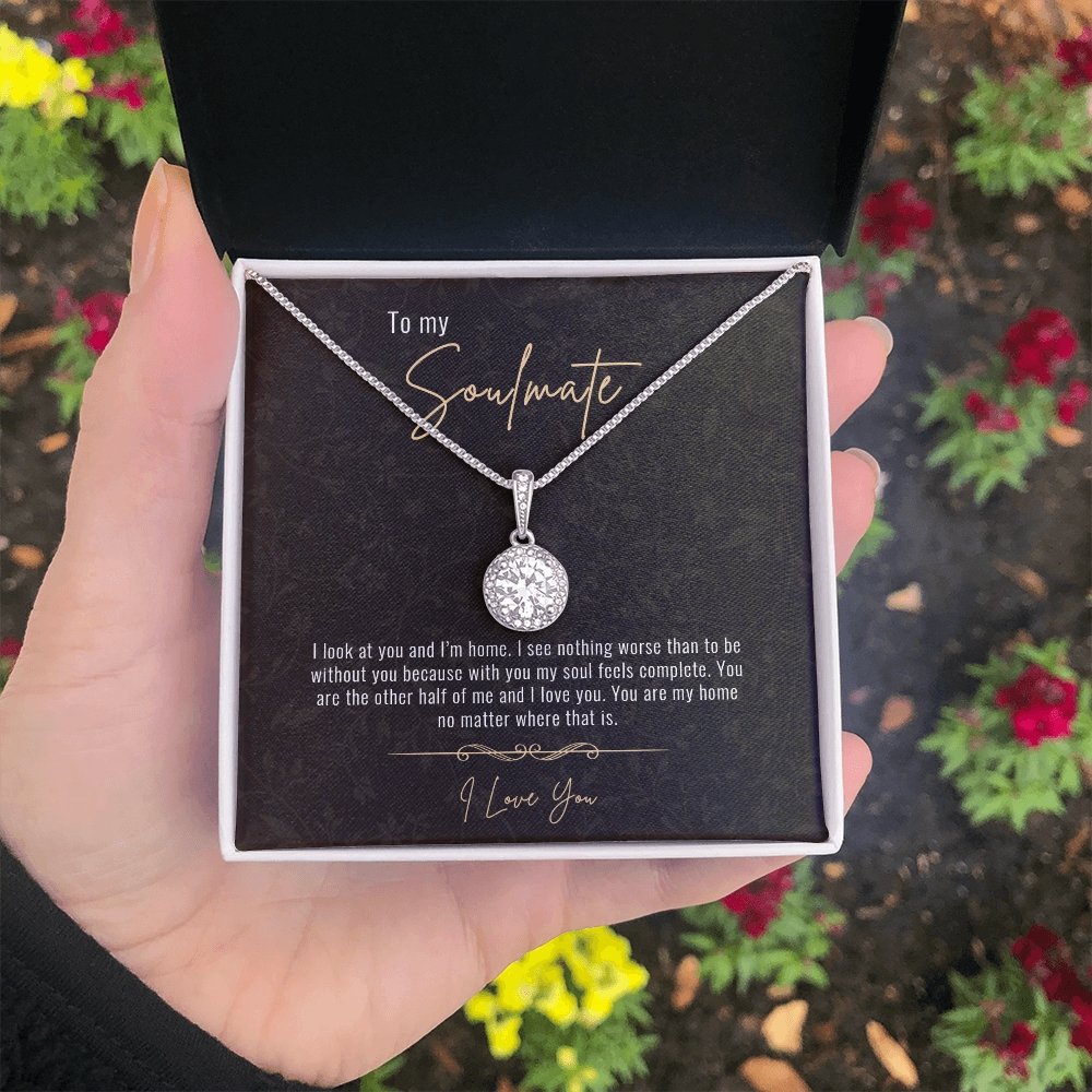 To My Soulmate | You Are My Home | Jewelry | C30187TR, lx-C30187, PB23-WOOD, PROD-1957328, PT-2646, TNM-1, USER-43062 | TageUnlimited