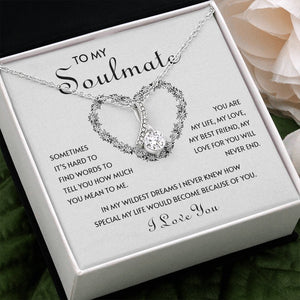 To My Soulmate | You Are My Life | Jewelry | C30084TG, C30084TR, lx-C30084, PB23-WOOD, PROD-2074816, PT-930, TNM-1, USER-43062 | TageUnlimited