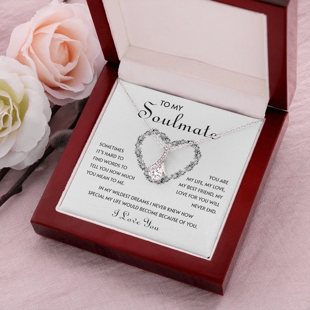 To My Soulmate | You Are My Life | Jewelry | C30084TG, C30084TR, lx-C30084, PB23-WOOD, PROD-2074816, PT-930, TNM-1, USER-43062 | TageUnlimited