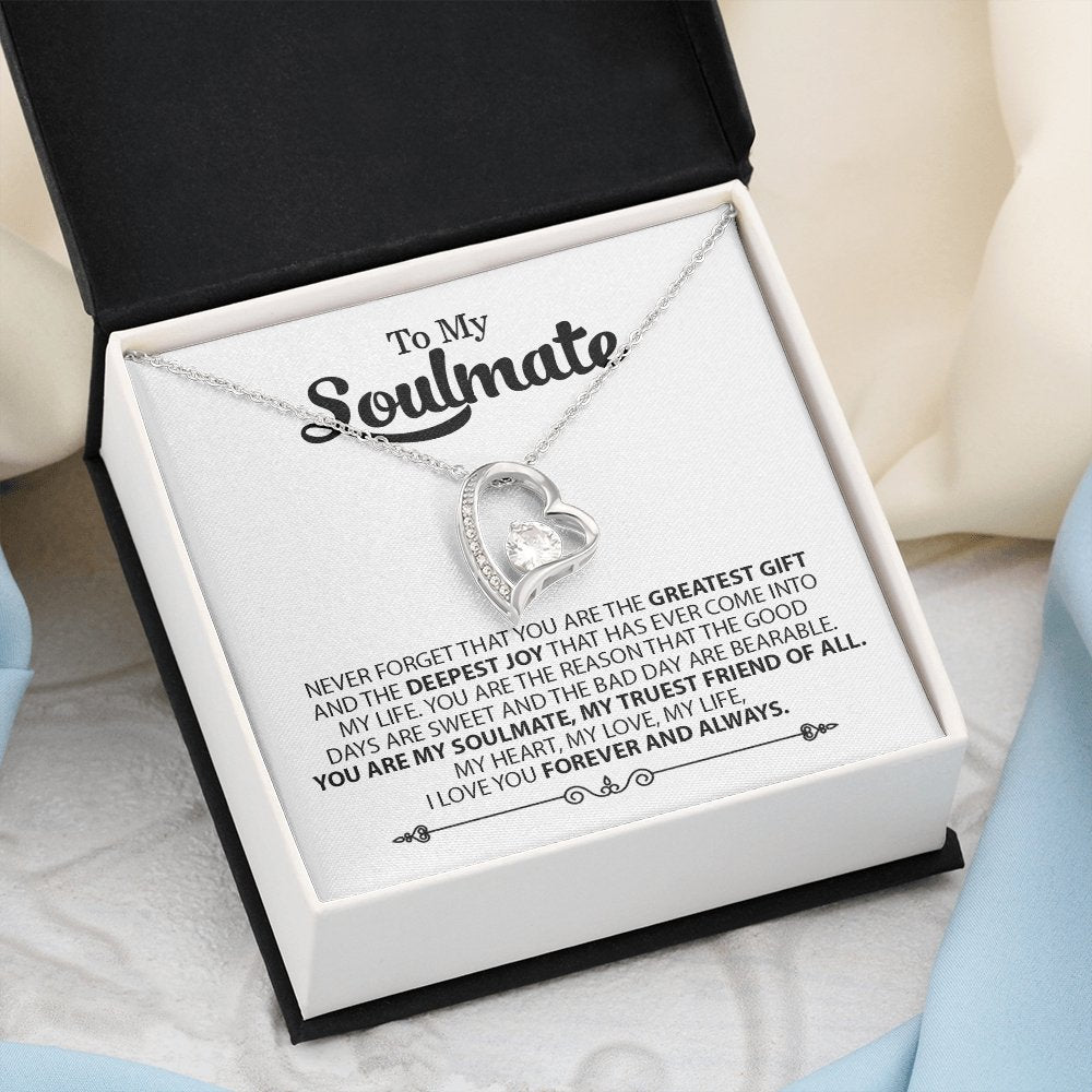 To My Soulmate | You Are The Greatest Gift 💖❤️ | Jewelry | C30025TR, lx-C30025, PB23-WOOD, PROD-1572320, PT-1100, TNM-1, USER-43062, WARRANTY-UPSELL | TageUnlimited