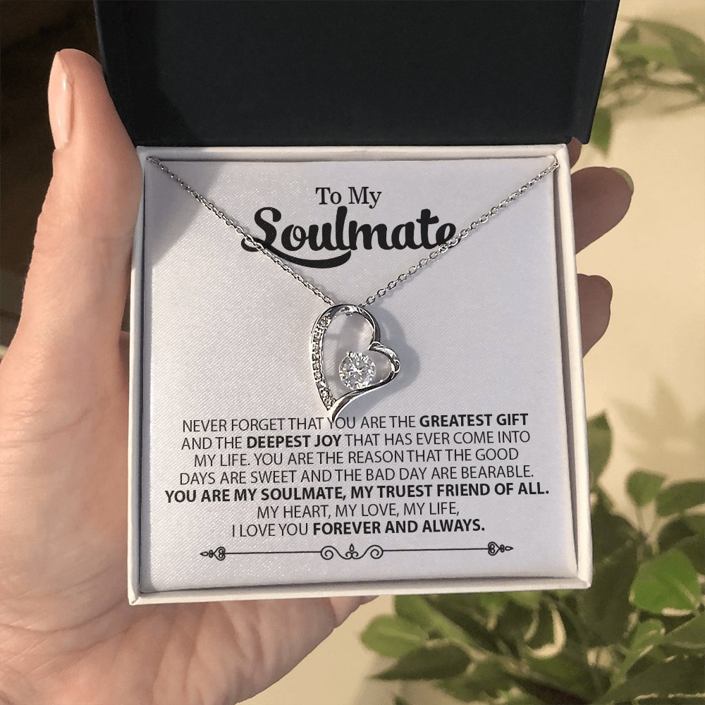 To My Soulmate | You Are The Greatest Gift 💖❤️ | Jewelry | C30025TR, lx-C30025, PB23-WOOD, PROD-1572320, PT-1100, TNM-1, USER-43062, WARRANTY-UPSELL | TageUnlimited