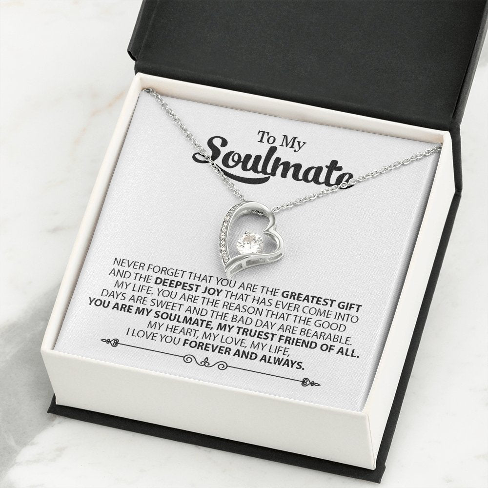 To My Soulmate | You Are The Greatest Gift 💖❤️ | Jewelry | C30025TR, lx-C30025, PB23-WOOD, PROD-1572320, PT-1100, TNM-1, USER-43062, WARRANTY-UPSELL | TageUnlimited