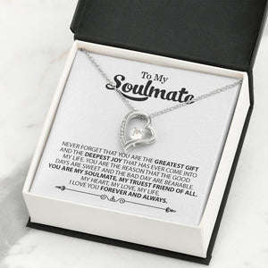 To My Soulmate | You Are The Greatest Gift 💖❤️ | Jewelry | C30025TR, lx-C30025, PB23-WOOD, PROD-1572320, PT-1100, TNM-1, USER-43062, WARRANTY-UPSELL | TageUnlimited