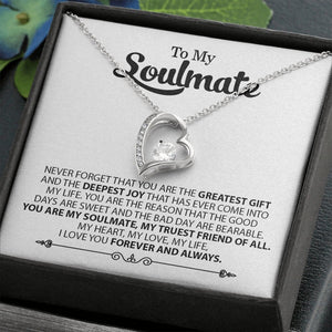 To My Soulmate | You Are The Greatest Gift 💖❤️ | Jewelry | C30025TR, lx-C30025, PB23-WOOD, PROD-1572320, PT-1100, TNM-1, USER-43062, WARRANTY-UPSELL | TageUnlimited