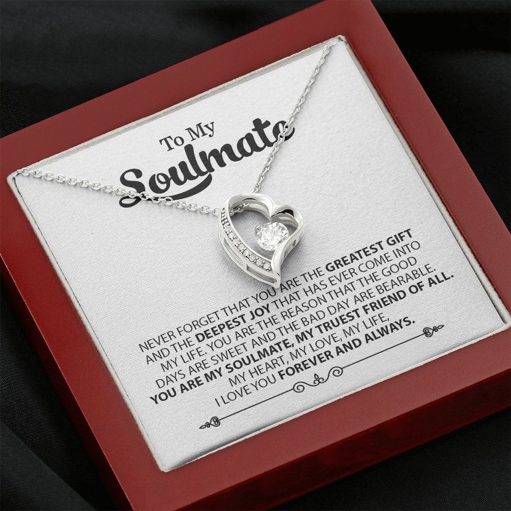 To My Soulmate | You Are The Greatest Gift 💖❤️ | Jewelry | C30025TR, lx-C30025, PB23-WOOD, PROD-1572320, PT-1100, TNM-1, USER-43062, WARRANTY-UPSELL | TageUnlimited