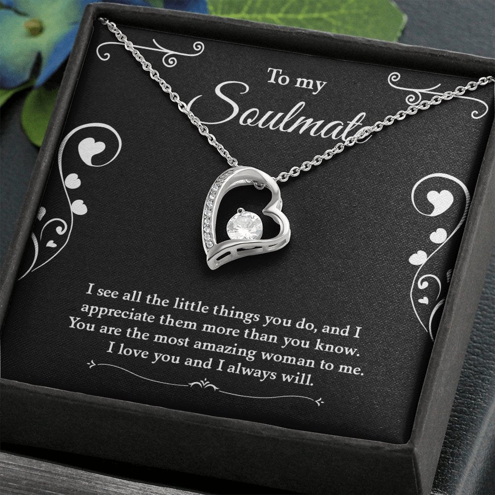 To My Soulmate | You Are The Most Amazing Woman 💖💕 | Jewelry | C30025TG, C30025TR, lx-C30025, PB23-WOOD, PROD-1929829, PT-781, TNM-1, USER-43062 | TageUnlimited