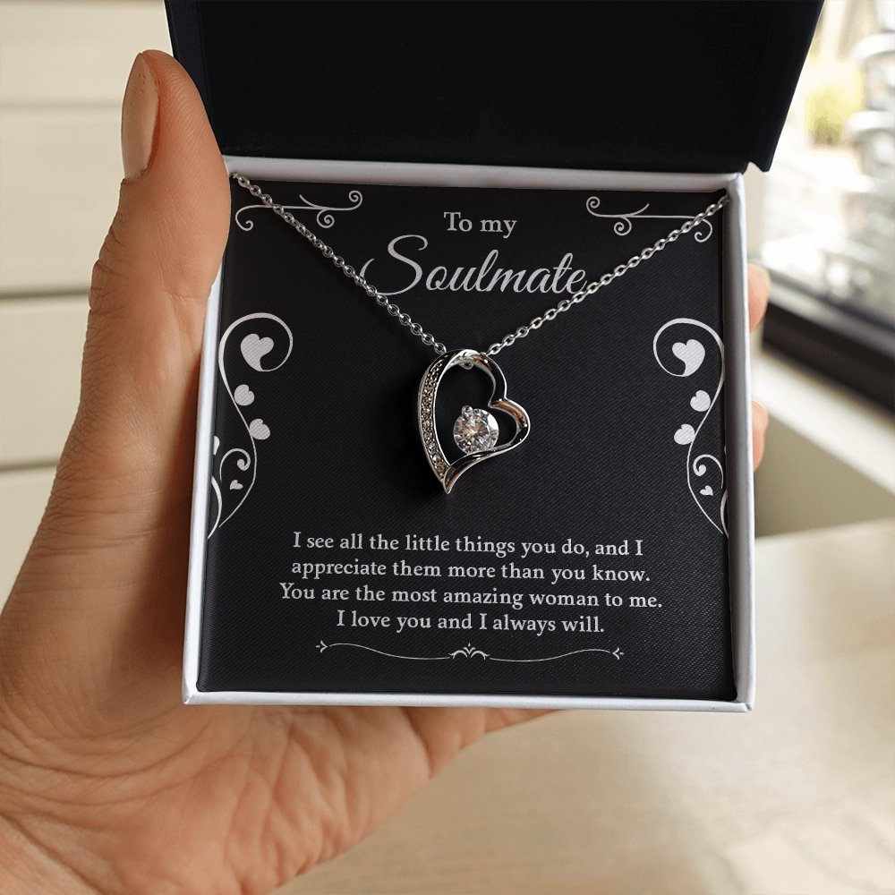 To My Soulmate | You Are The Most Amazing Woman 💖💕 | Jewelry | C30025TG, C30025TR, lx-C30025, PB23-WOOD, PROD-1929829, PT-781, TNM-1, USER-43062 | TageUnlimited