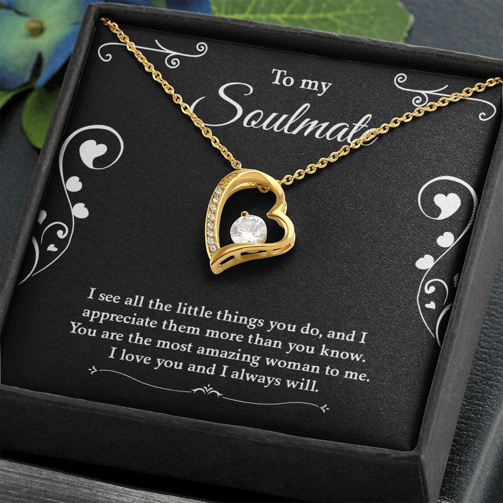 To My Soulmate | You Are The Most Amazing Woman 💖💕 | Jewelry | C30025TG, C30025TR, lx-C30025, PB23-WOOD, PROD-1929829, PT-781, TNM-1, USER-43062 | TageUnlimited