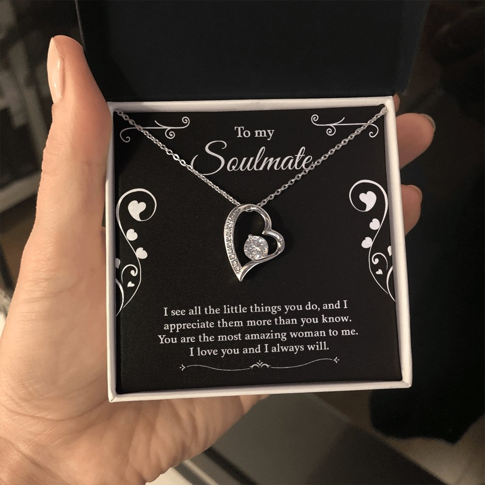 To My Soulmate | You Are The Most Amazing Woman 💖💕 | Jewelry | C30025TG, C30025TR, lx-C30025, PB23-WOOD, PROD-1929829, PT-781, TNM-1, USER-43062 | TageUnlimited