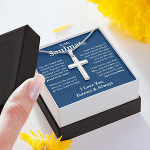 To My Soulmate | You Are The One | Jewelry | A1013T, E070T, lx-E070, PB23-WOOD, PROD-2164354, PT-1329, TNM-1, USER-43062 | TageUnlimited