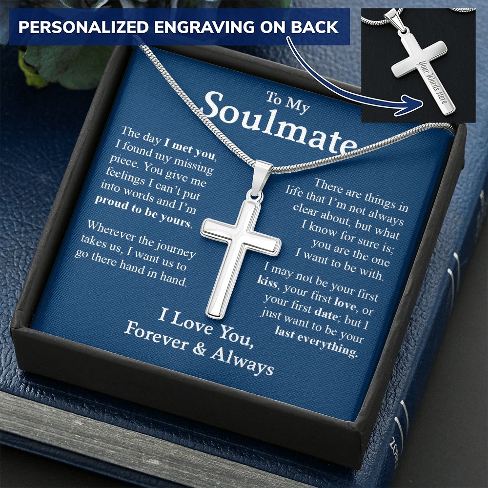To My Soulmate | You Are The One | Jewelry | A1013T, E070T, lx-E070, PB23-WOOD, PROD-2164354, PT-1329, TNM-1, USER-43062 | TageUnlimited