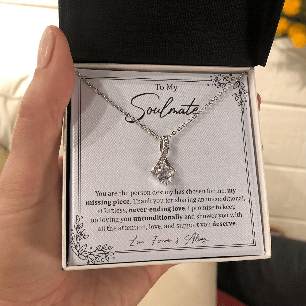 To My Soulmate | You Are The Person | Jewelry | C30084TG, C30084TR, lx-C30084, PB23-WOOD, PROD-2070507, PT-930, TNM-1, USER-43062 | TageUnlimited