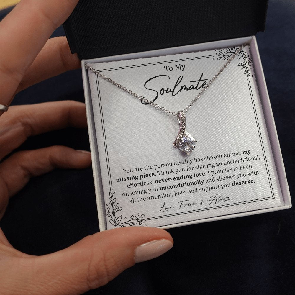 To My Soulmate | You Are The Person | Jewelry | C30084TG, C30084TR, lx-C30084, PB23-WOOD, PROD-2070507, PT-930, TNM-1, USER-43062 | TageUnlimited