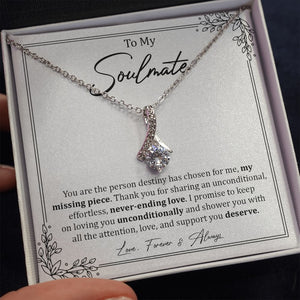 To My Soulmate | You Are The Person | Jewelry | C30084TG, C30084TR, lx-C30084, PB23-WOOD, PROD-2070507, PT-930, TNM-1, USER-43062 | TageUnlimited