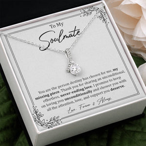 To My Soulmate | You Are The Person | Jewelry | C30084TG, C30084TR, lx-C30084, PB23-WOOD, PROD-2070507, PT-930, TNM-1, USER-43062 | TageUnlimited
