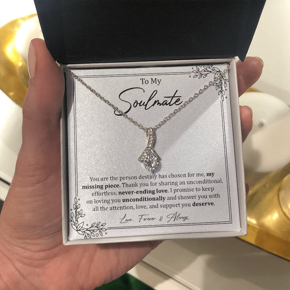 To My Soulmate | You Are The Person | Jewelry | C30084TG, C30084TR, lx-C30084, PB23-WOOD, PROD-2070507, PT-930, TNM-1, USER-43062 | TageUnlimited
