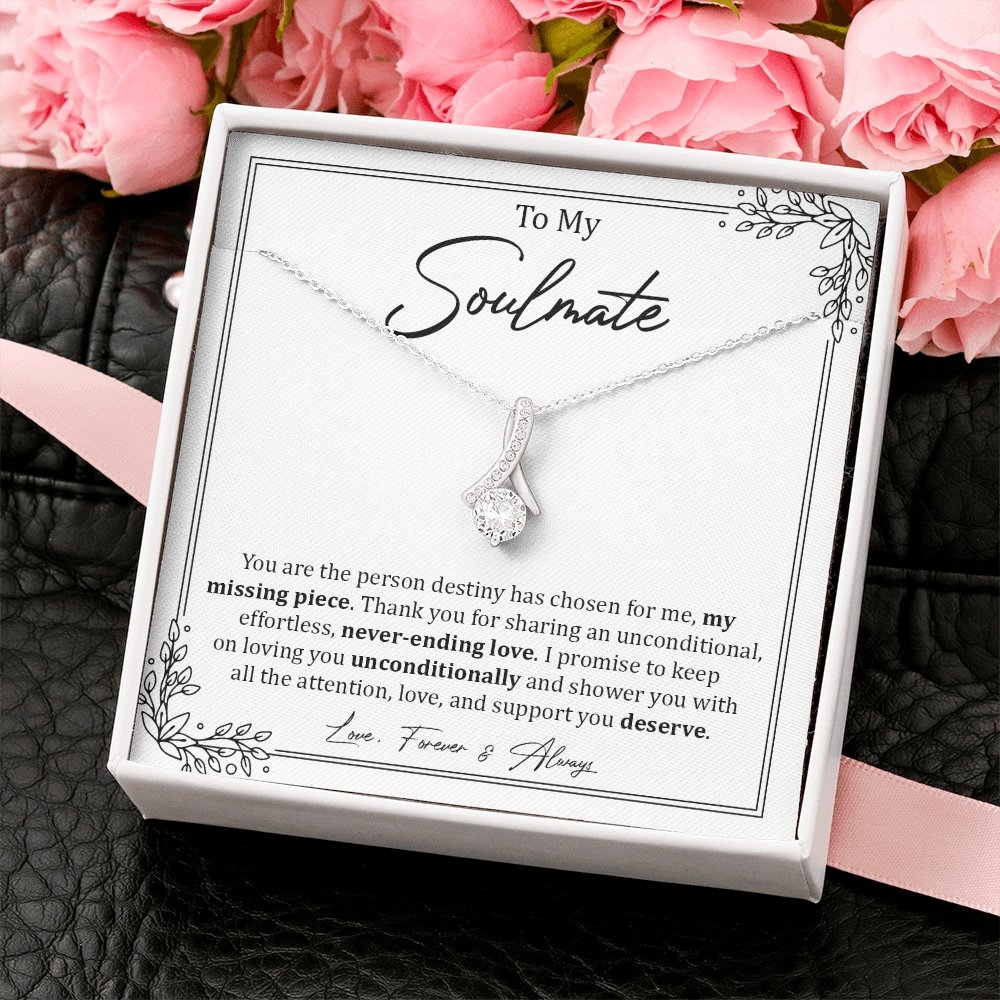 To My Soulmate | You Are The Person | Jewelry | C30084TG, C30084TR, lx-C30084, PB23-WOOD, PROD-2070507, PT-930, TNM-1, USER-43062 | TageUnlimited