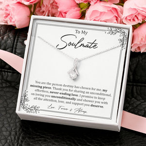 To My Soulmate | You Are The Person | Jewelry | C30084TG, C30084TR, lx-C30084, PB23-WOOD, PROD-2070507, PT-930, TNM-1, USER-43062 | TageUnlimited